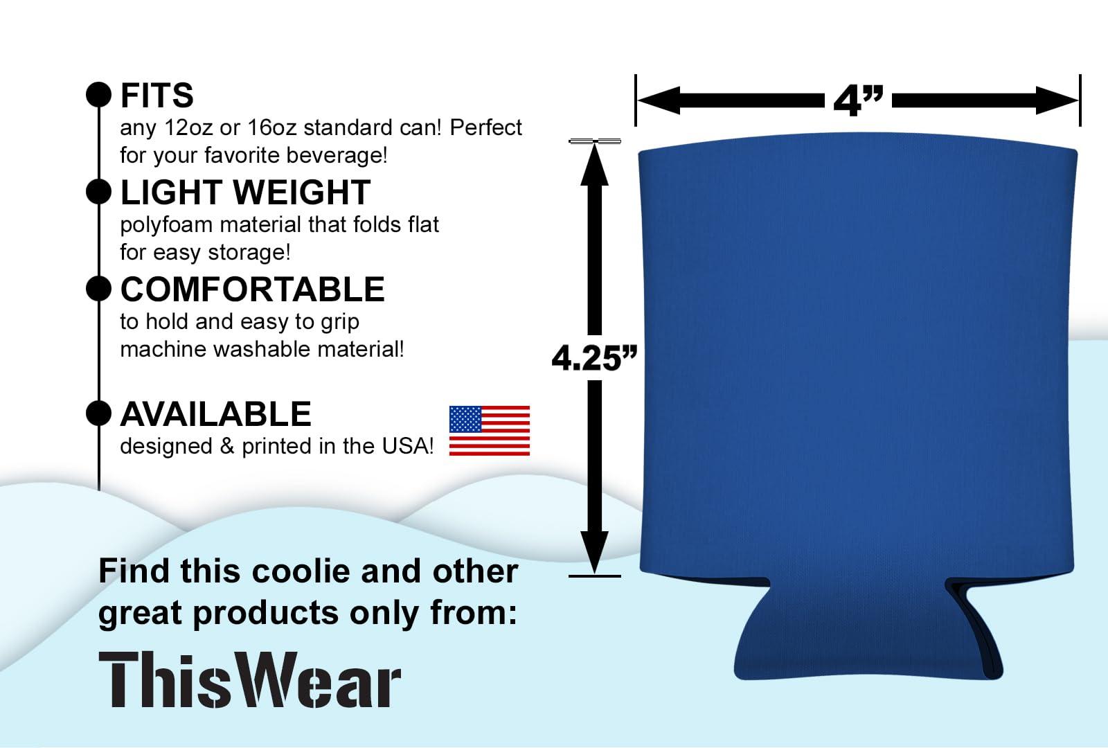 Personalized Gifts Unique Gifts Your Text Here Custom Coolies 48-pack Customized Can Coolie Drink Coolers Coolies Navy