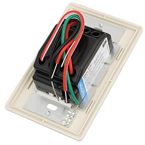 Lutron Lutron Diva LED+ Dimmer for Dimmable LED, Halogen and Incandescent Bulbs with Wallplate | Single-Pole or 3-Way | DVWCL-153PH-WH | White