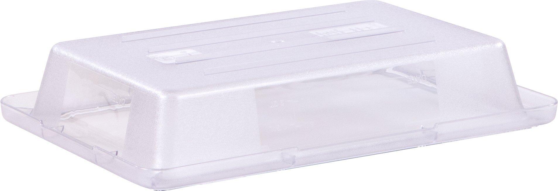 Carlisle FoodService Products Carlisle FoodService Products Storplus Food Storage Container with Stackable Design for Catering, Buffets, Restaurants, Polycarbonate (Pc), 2 Gallons, Clear, (Pack of 6)