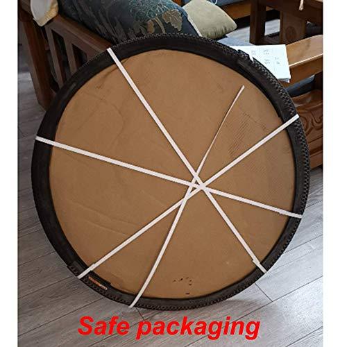 NWHJ 20inch-47inch Lazy Susan Turntable with Aluminum Alloy Bearing, Large tempered glass rotating Tray for Kitchen dining table, Smooth/Silent/Durable
