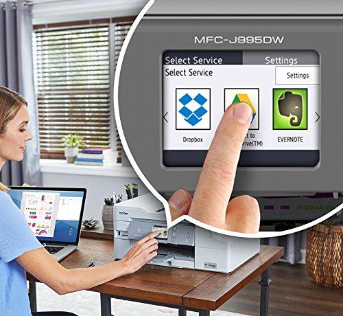 Brother Brother MFC-J995DW INKvestmentTank Color Inkjet All-in-One Printer with Mobile Device and Duplex Printing, Up To 1-Year of Ink In-box, Amazon Dash Replenishment Ready