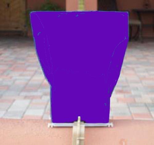 Generic Halloween Electric LUMINARIA Light - Replacement Sleeves - FIT RC/CASA Noel Frames - Orange, Purple,Purple BAT Ghost, Pumpkin - 1 Pack - 10 PC. Outdoor Pathway Lights (Purple Solid- no Diecut)