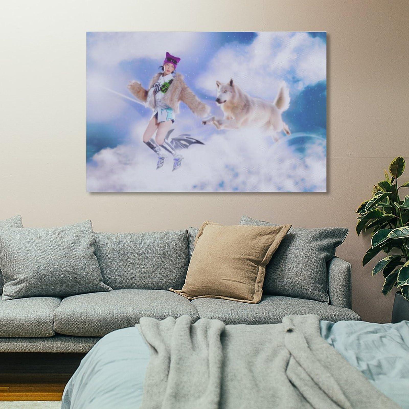 HomeLoft Basics KOREAN COCONA XG SHOOTING STAR MUSIC IDOLES ARTIST Canvas Art Poster And Wall Art Picture Print Modern Family Bedroom Decor Posters 12x18inch(30x45cm)