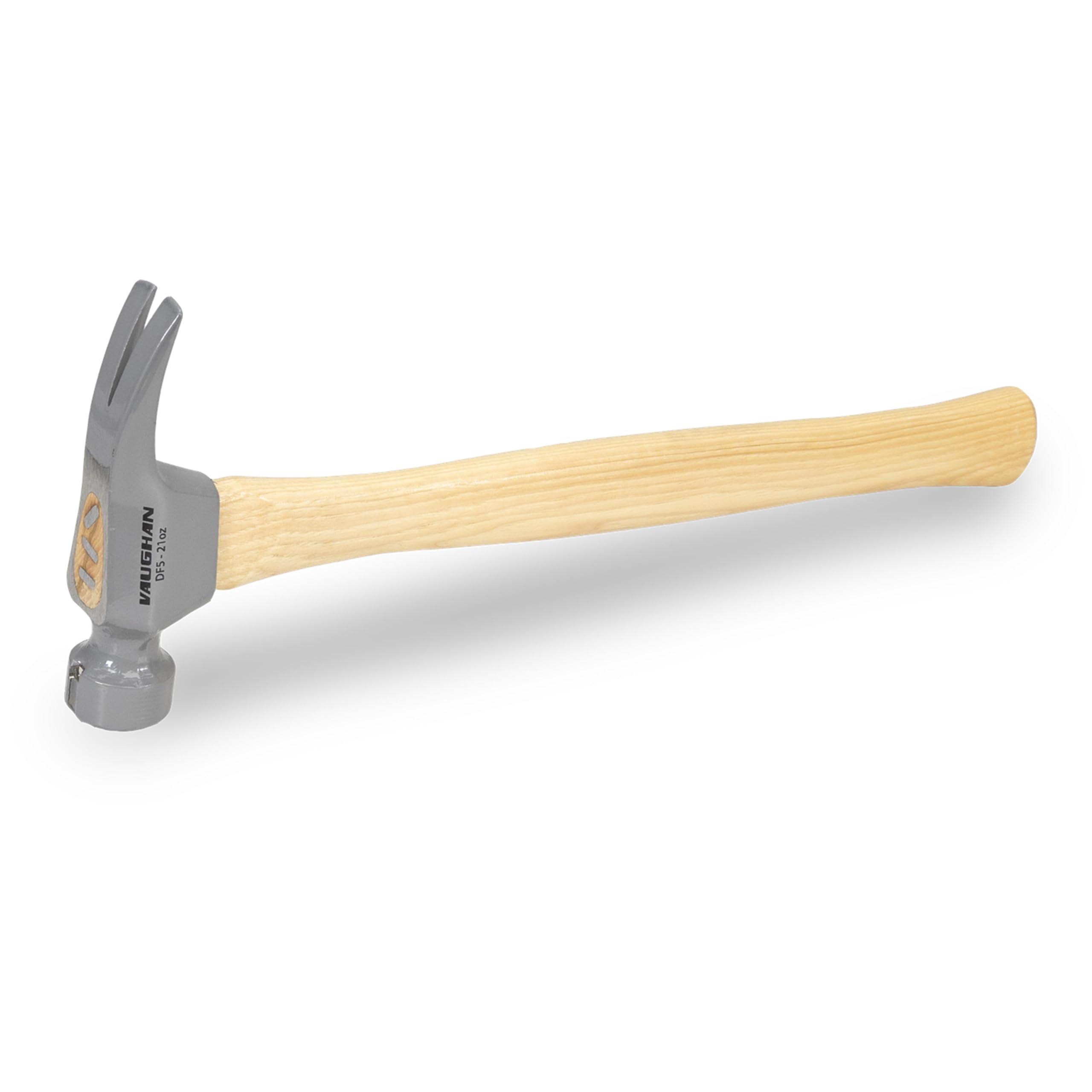 Vaughan & Bushnell Dalluge Tools 02170 21-oz Framer Hammer with Nailoc - Milled Face with 18\" Straight Wood Handle (DAWG21)