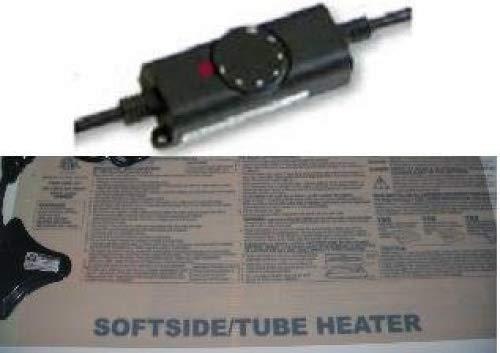 Calesco, Premium Line Softside Waterbed Heater with a 4oz Premium Water Bed Conditioner & Patch Kit for King, Queen, Full & Twin Soft Sided Mattresses