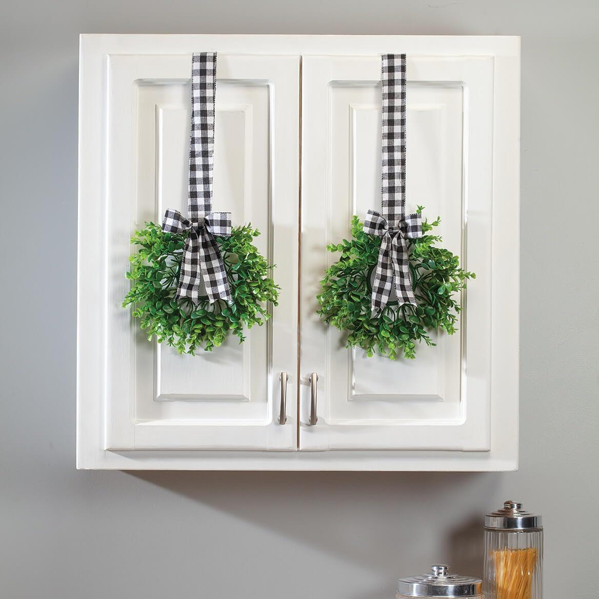 Fox Valley Traders Fox Valley Traders Indoor Window Wreaths, Set of 2