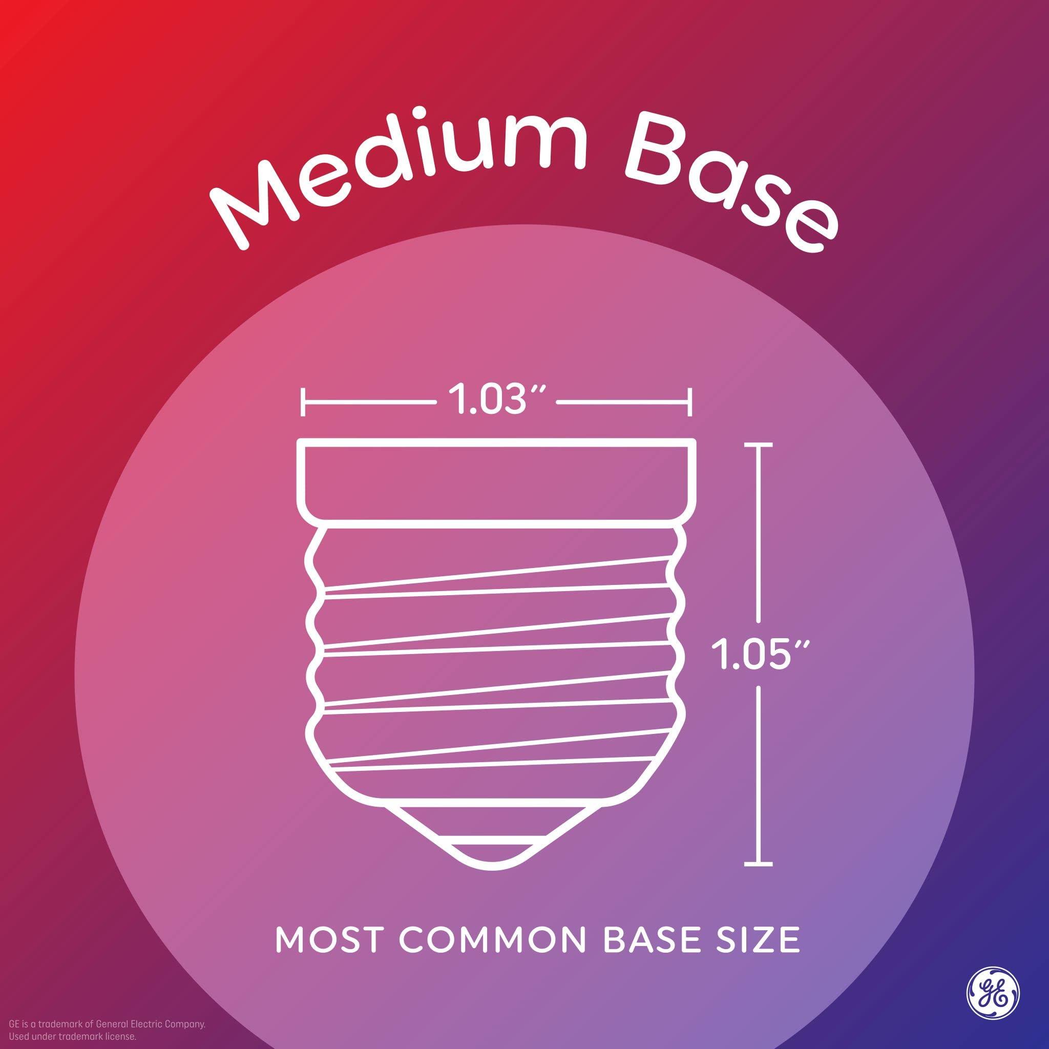 GE GE Lighting LED+ Outdoor Security Flood Light Bulb with Motion Sensor, Warm White, Dusk to Dawn Setting, Medium Base, 90 Watt Replacement, 1 Count (Pack of 1)