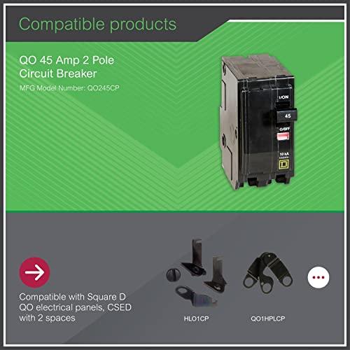 Square D by Schneider Electric Square D by Schneider Electric Square D - QO245CP QO 45-Amp Two-Pole Circuit Breaker