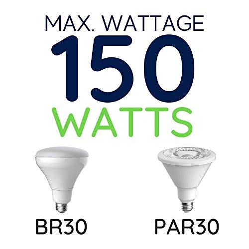 Four-Bros Lighting Four-Bros Lighting SB30/WHT/6PK 6 Inch Light Cover Baffle Trim, White