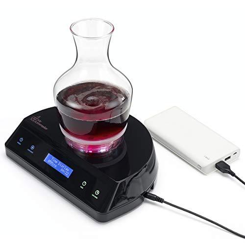 HUMBEE Chef HUMBEE Chef My Sommelier Electric Wine Aerating Decanter, Black -