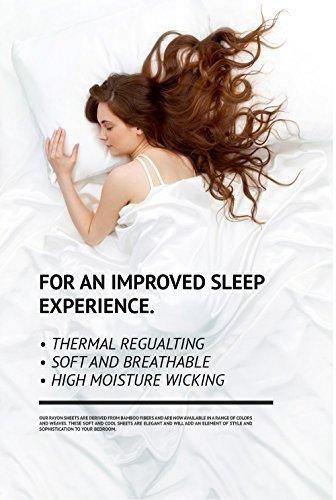 Sophia Cotton Club Split-King Adjustable King Bed Sheets Luxury Soft 1200-TC Egyptian Cotton 5-Piece Sheets Set with Fully Elastic Fitted Sheet Fits 14-16\" Deep Pocket (Solid, Beige)