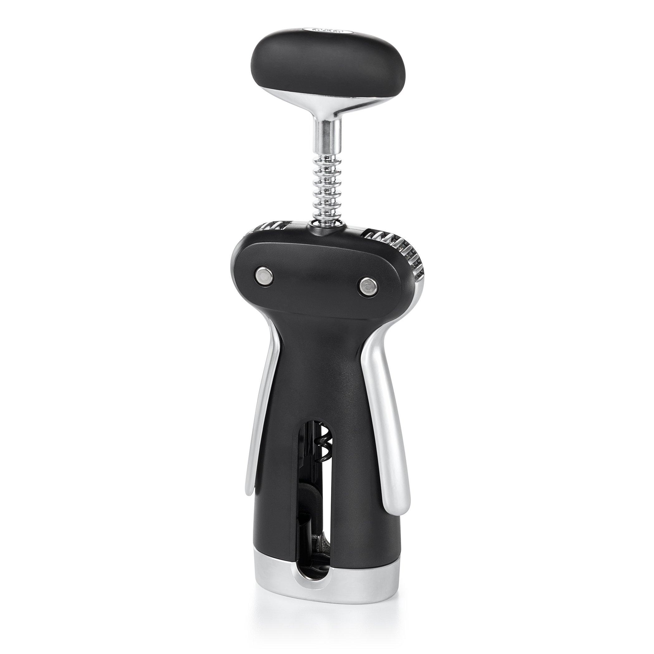 OXO OXO SteeL Winged Corkscrew with Removable Foil Cutter, INOXO.3113400ML