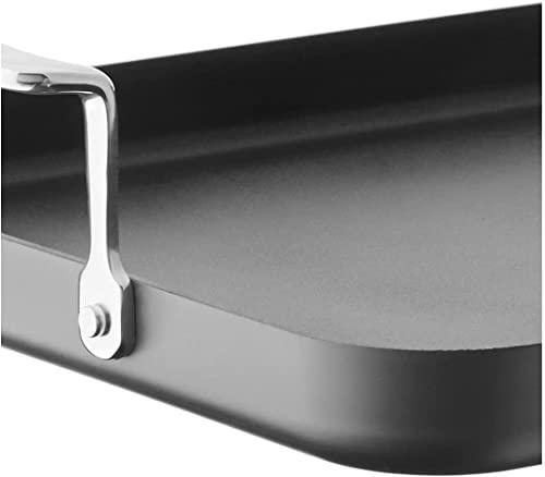 Cuisinart Cuisinart Double Burner Griddle, Chef\'s Classic Nonstick Hard Anodized, Stainless Steel, 655-35 13-Inch x 20-Inch