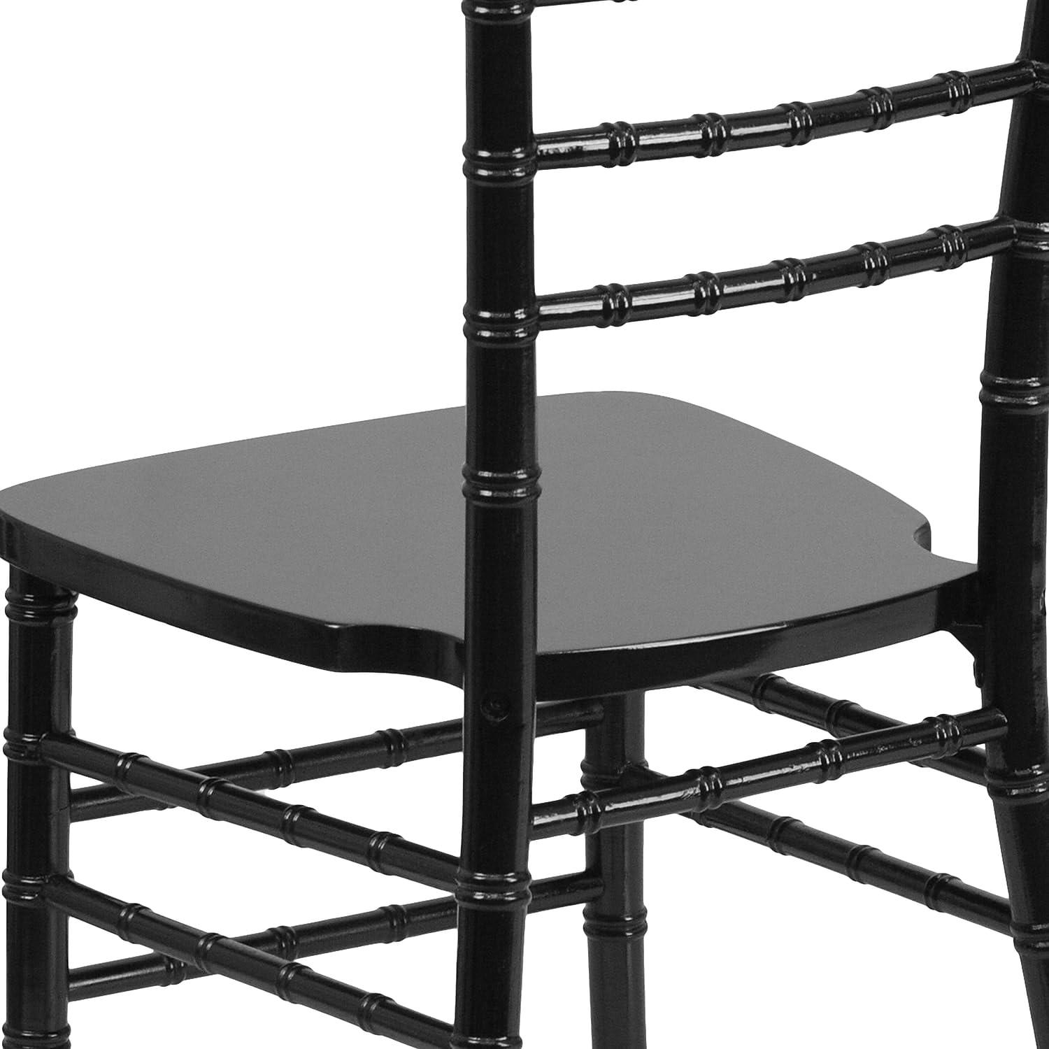 Flash Furniture Flash Furniture HERCULES Series Black Wood Chiavari Chair