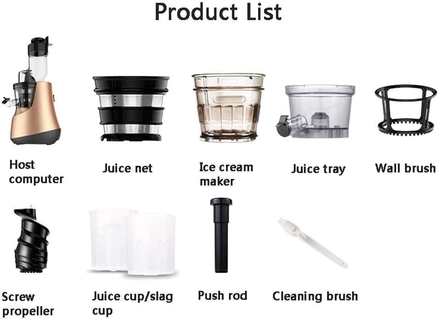 TNSSCZM Wide Mouth Juice Extractor, Machines Free Compact Fruits & Vegetables Dual Speed Centrifugal with Non-drip Function, Stainless Steel s Easy to Clean