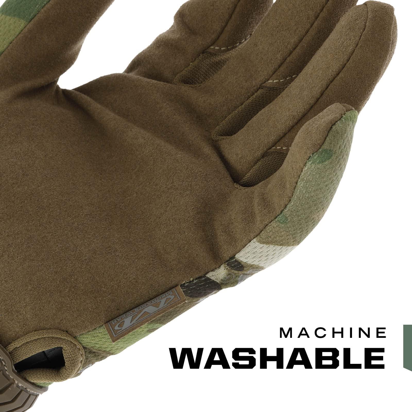 Mechanix Wear Mechanix Wear: The Original Tactical Work Gloves with Secure Fit, Flexible Grip for Multi-Purpose Use, Durable Touchscreen Safety Gloves for Men (Camouflage - MultiCam, Large)