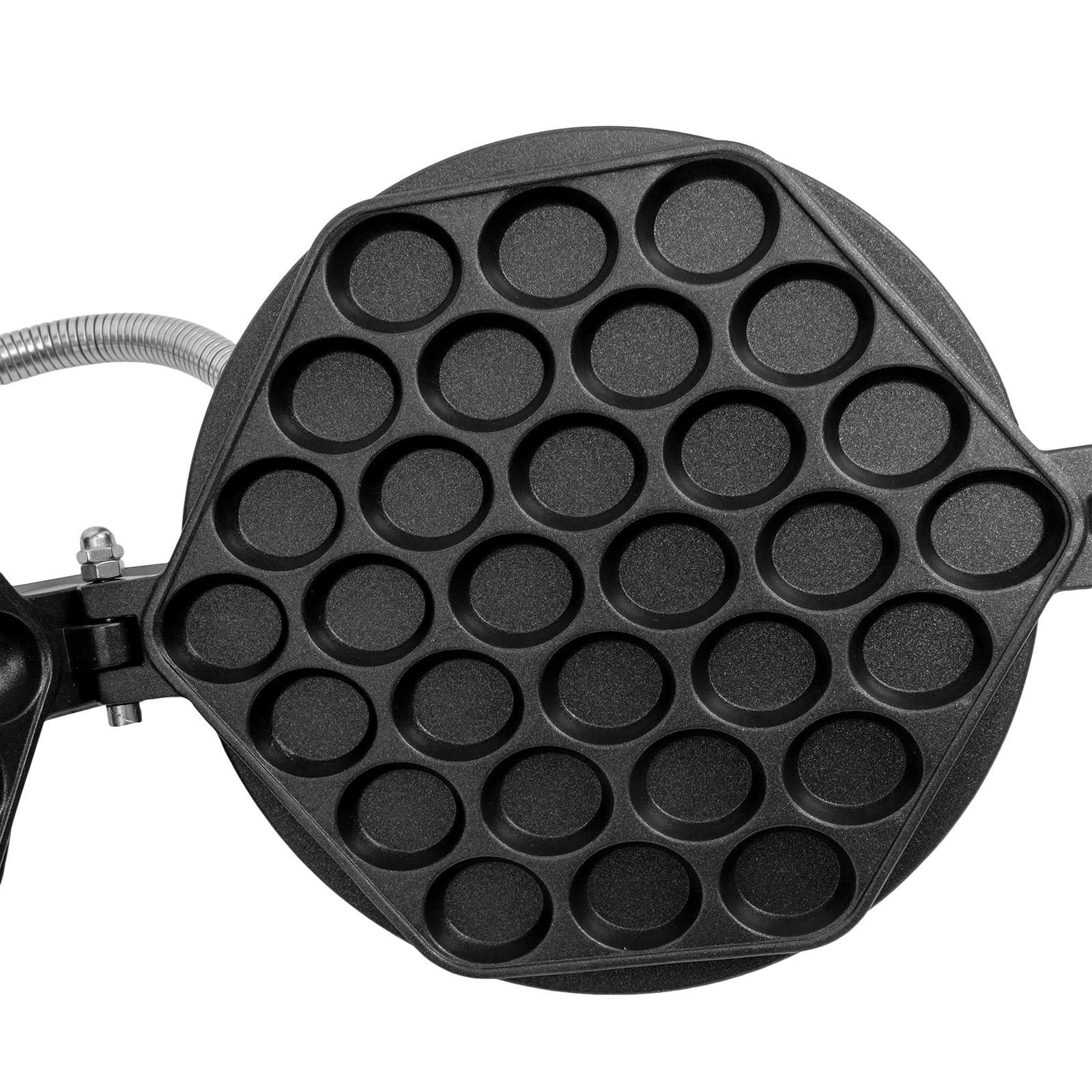 SBPKMARSCT Waffle Making Machine, 110V 2.83KW Commercial Double-Head Honeycomb Egg Shaped Waffle Maker Electric Stainless Steel Takoyaki Maker for Making Pancakes, Tea Restaurants, Fast Food Restaurants