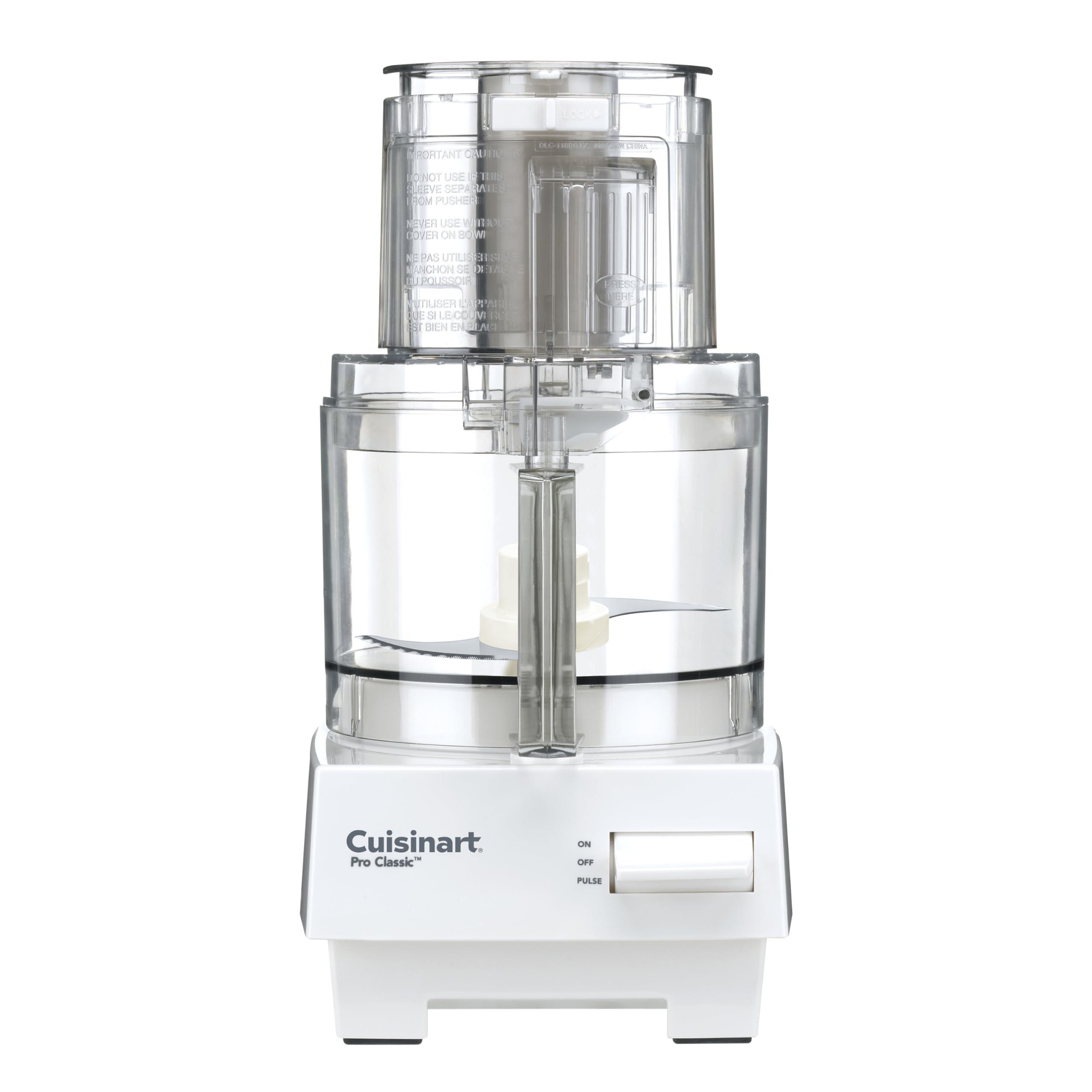 Cuisinart Cuisinart 7 Cup Food Processor, 600-Watt Motor, White, DLC-10SYP1