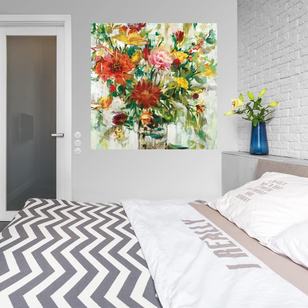 Fine Art Canvas Fine Art Canvas Simple Gifts Canvas Wall Decor by Artist Liz Jardine for Living Room, Bedroom, Bathroom, Kitchen, Office, Bar, Dining & Guest Room - Ready to Hang - 37 in x 37 in