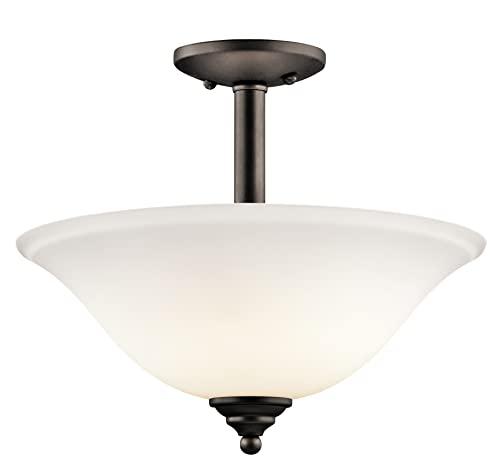 Kichler Kichler 3694OZW Armida Pendant/Semi-Flush 2-Light, Olde Bronze