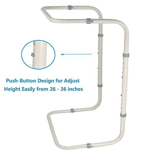 Zelen Blanket Lifter Foot Cradle Lift Bar for Feet Adjustable Blanket Support Lifters Holder Bed Foot Tent Blankets Riser Sheet Raiser Heavy Duty Steel Medical Accessories Leg Knee Ankle Surgery Recovery