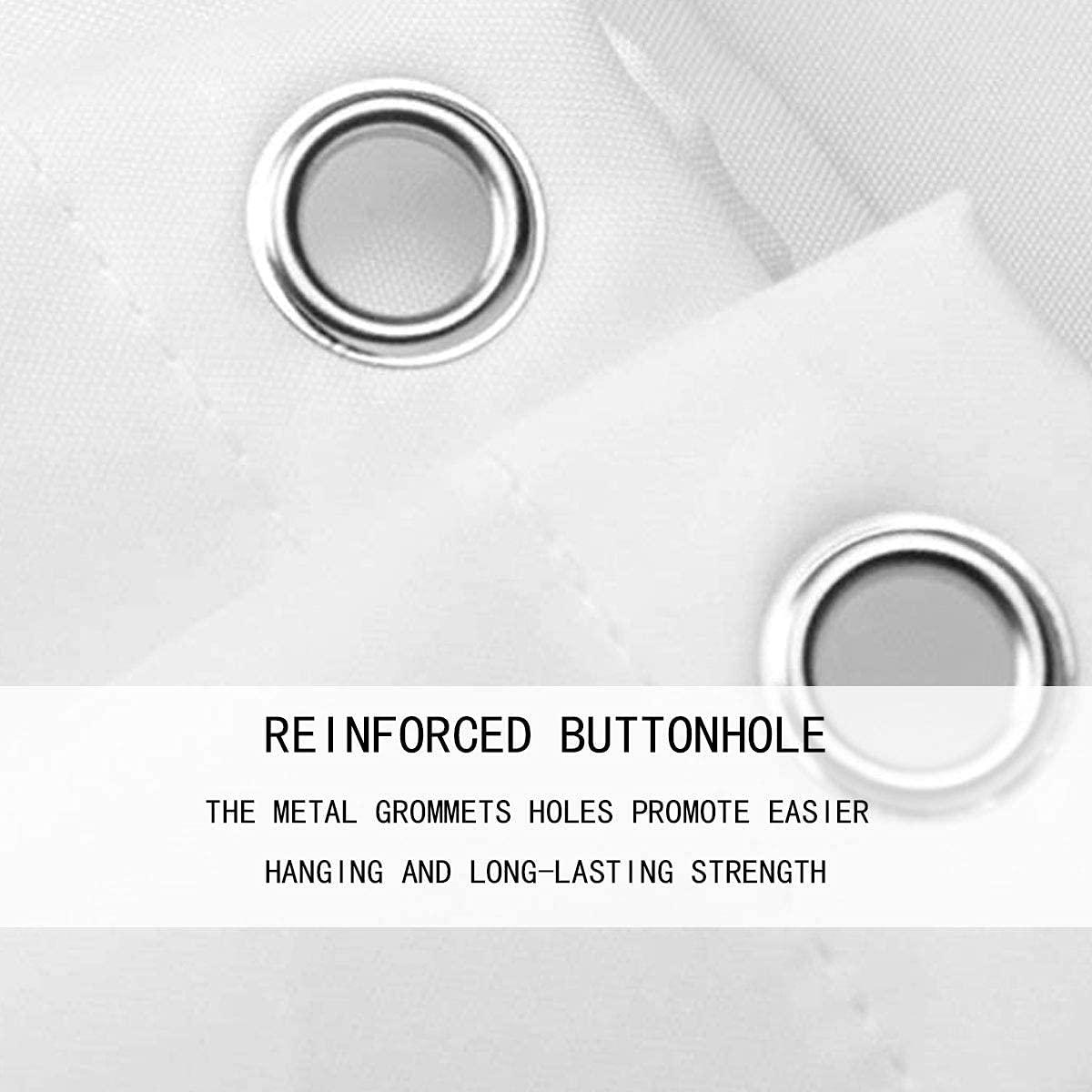 Homewish Ice Hockey Kids Shower Curtains,Winter Event Ball Sport Game Bathroom Curtains for Boys Adults,Athlete Silhouette Graffiti Red Blue Stylish Waterproof Curtains for Bathtub,12 Hooks Suits,72\"W x 78\"L