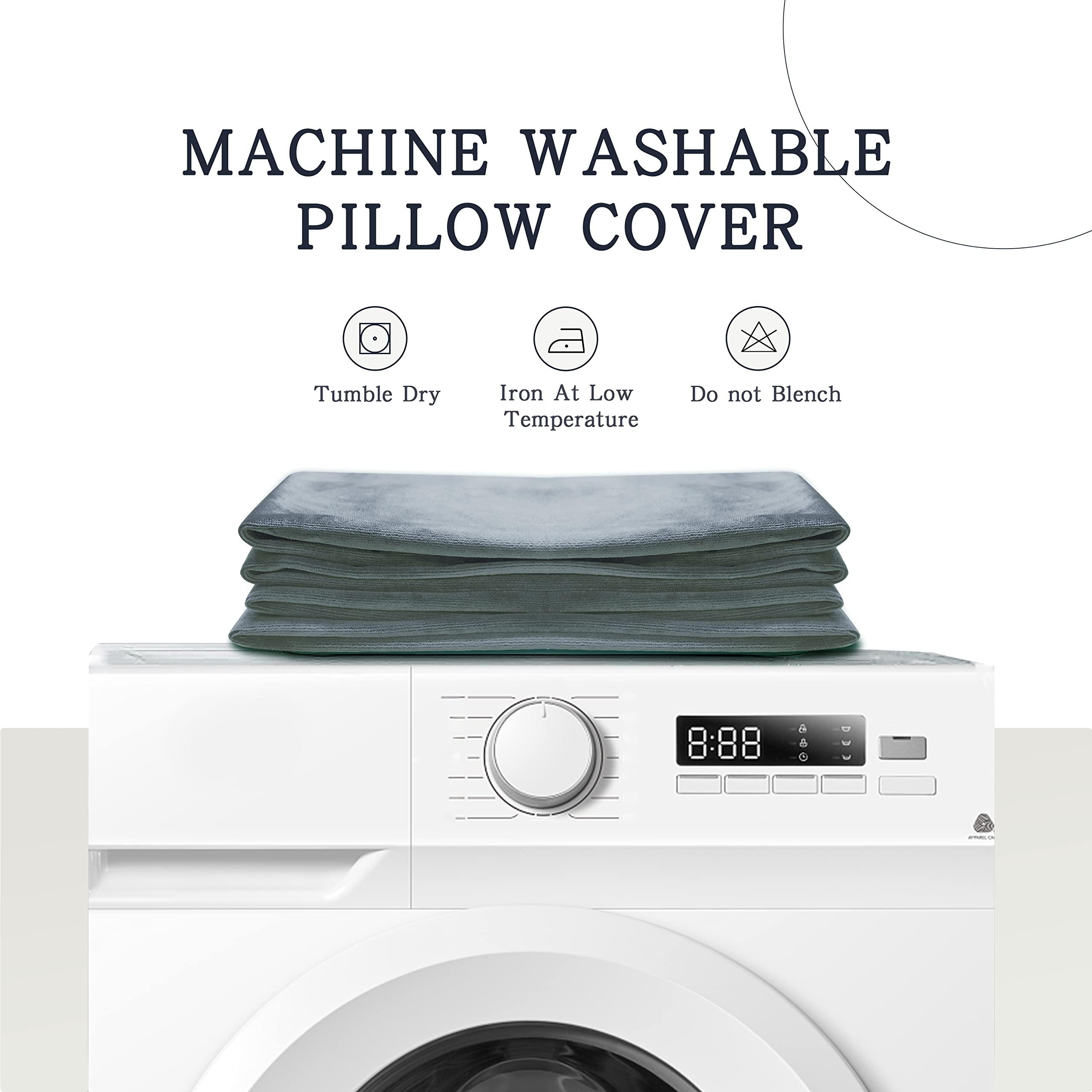 VERCART VERCART Large Headboard Pillow Wedge Bed Rest Reading Pillow Daybed Pillows Triangular Headboard Wedge Pillows Bolster Gap Filler Triangle Back Cushion Long Wedge Pillow, Velvet Light Gray Twin