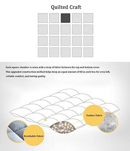 GXFWJD GXFWJD Twin Size Mattress Topper Extra Soft Mattress Pad Cover Quilted Pillow Top Matress Topper with Down Alternative Fill Soft Bed Topper for Single Bed Day Bed (Size : 90x190cm)