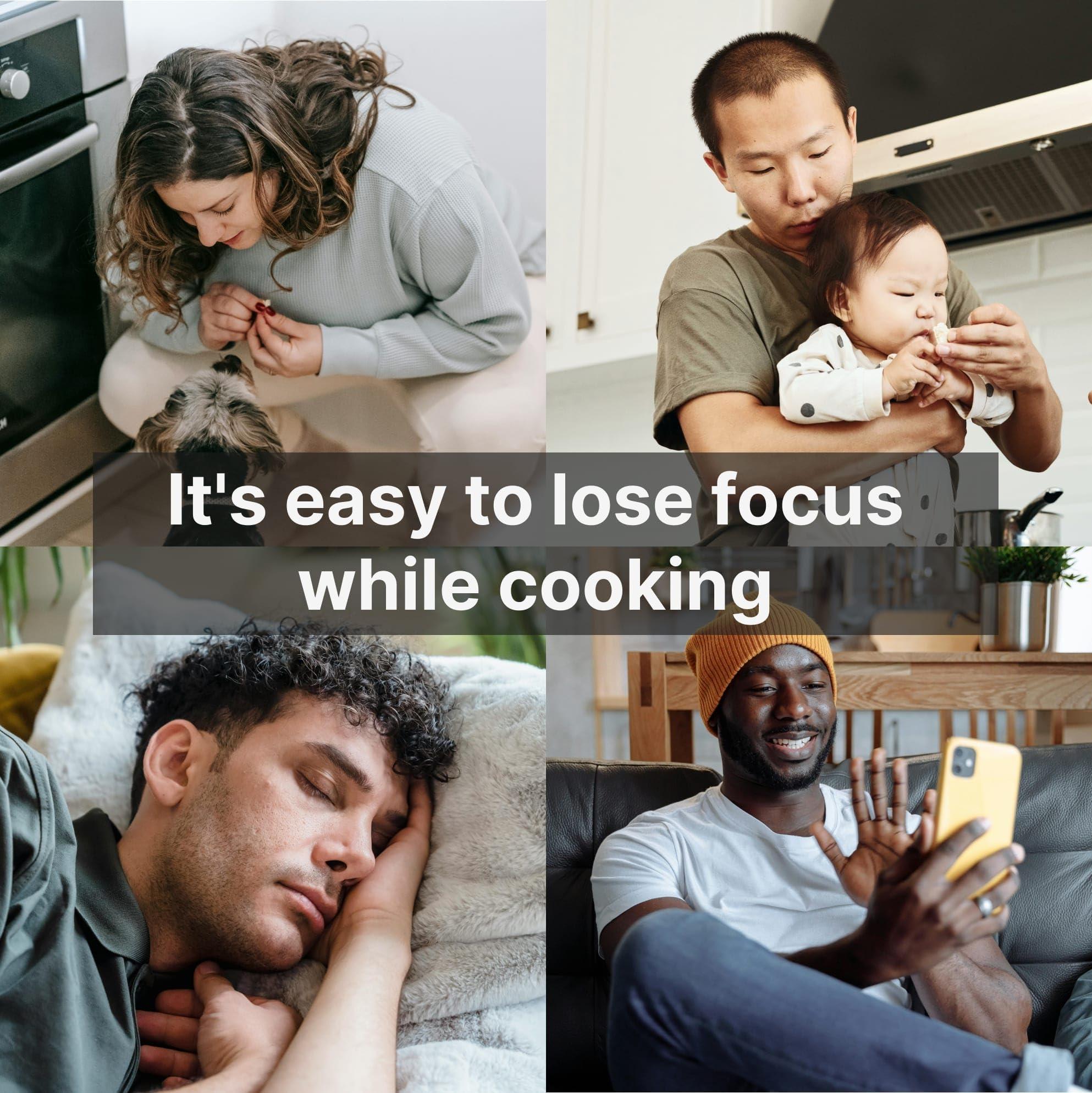 FireAvert FireAvert-Gas Stove Auto Shut-Off Device (1/2" Pipe Line), Oven Monitoring Solution for Senior Citizen and Elderly Parents, As Seen on Shark Tank