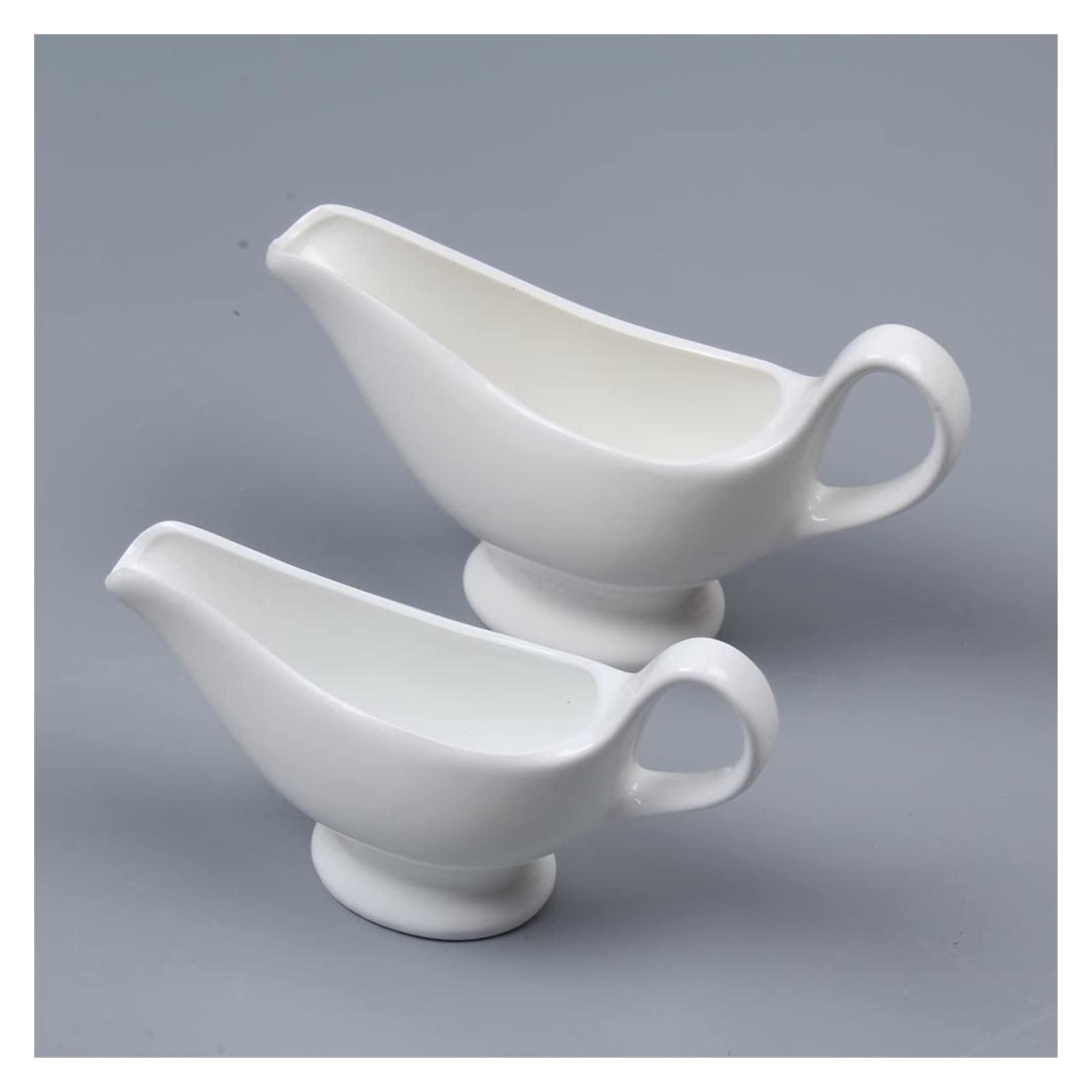 DEPILA DEPILA Gravy Boat Steak Gravy Gravy Boat Container Plate Tableware Soy Sauce Vinegar Spice Dish Seasoning Plate Kitchen Gadget Set Sauce Jug Teapot (Color : Set 6)