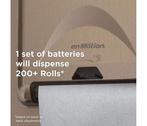 enMotion Georgia Pacific Enmotion 59437 Impulse 8 Automated Touchless Paper Towel Dispenser, Translucent White