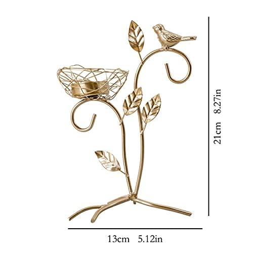 CHICKEN Candle Holder Table Candle Holder Decorative Candle Holder Gold Candle Holder Holder is Very Suitable as a Dinner Candle Household Candle Centerpiece Table Decorations