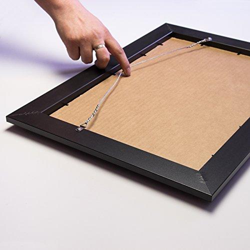 Craig Frames Craig Frames 200ASHBK 17 x 22 Inch Picture Frame, Black, Set of 2