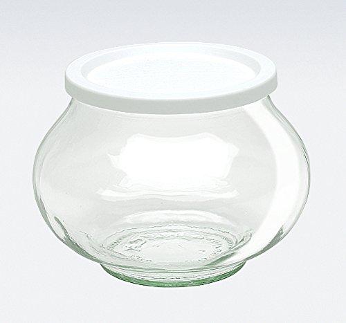 WECK Weck Jar 5 Pack Keep Fresh Plastic Lids, 5 Pack (Medium = 3 1/8", 80mm Opening) Fits Models 751, 900, 901, 908, 976, 996
