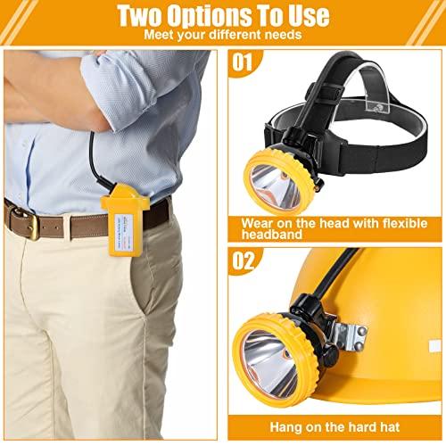 Hunting friends Hunting friends High Lumens Superbright LED Mining Light KL4M(A).Plus Miner Cap Lamp Waterproof Underground Headlamp Hard Hat Headlamp