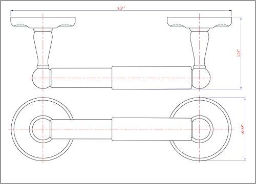 Designers Impressions Designers Impressions Maxim Series Oil Rubbed Bronze Toilet / Tissue Paper Holder