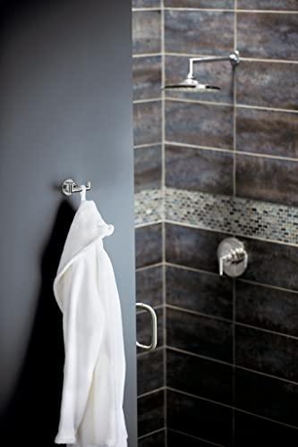 Moen Moen CSI YB0803CH Arris Modern Double Robe Hook, Chrome