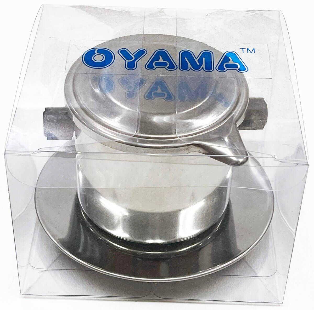 Oyama Vietnamese Coffee Filter | French Press Coffee Filter |Traditional Drip Coffee Reusable Inox Phin Filter Stainless Steel Cup Portable Coffee Maker Single-cup Serving For Camping Travel |Coffee Lover