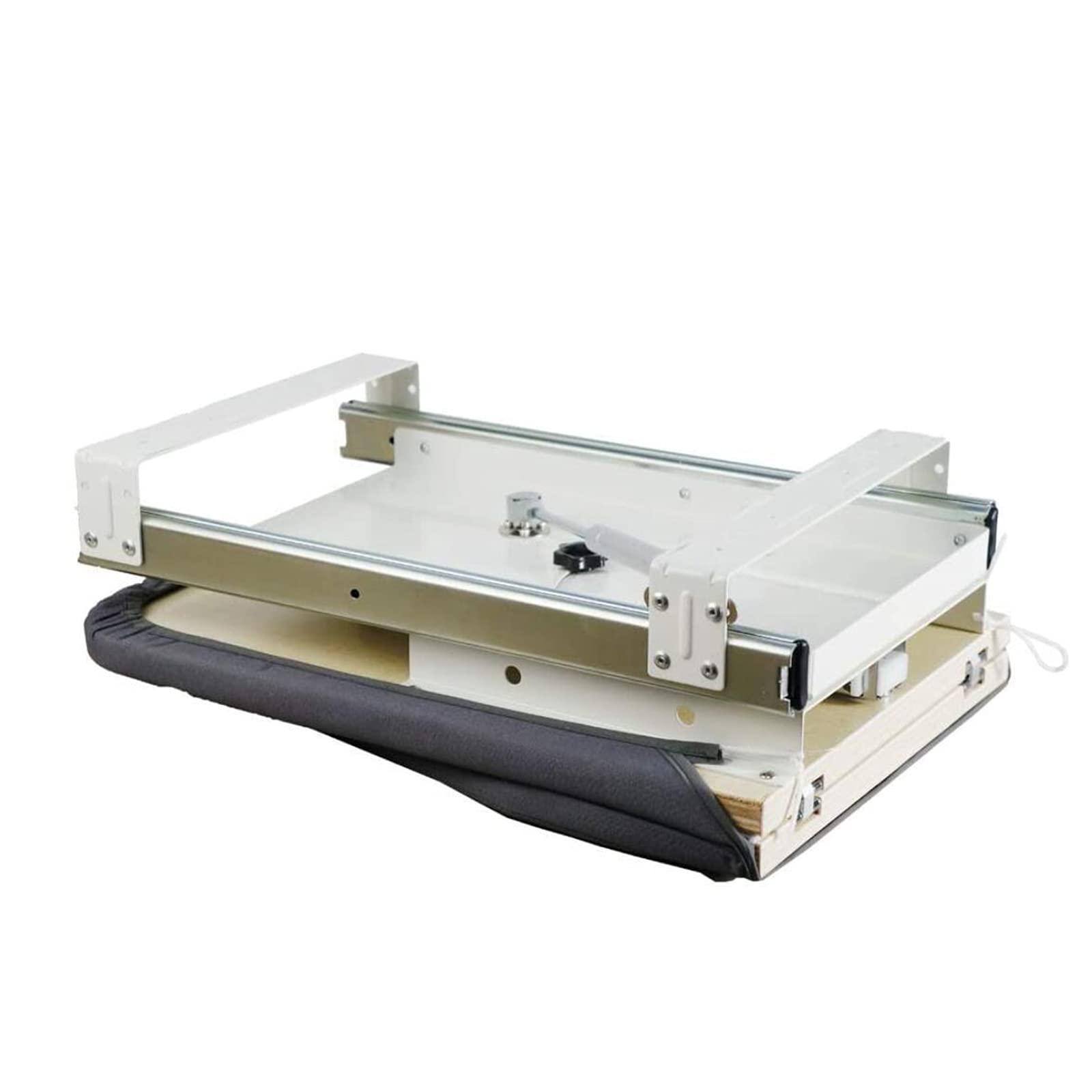 ELUKHT Hiding Ironing Board Foldable Rotated Ironing Board,Retractable Ironing Board,Closet Pull-Out Stow Away in The Cabinet,Easy to Install Foldable Ironing Station(Color:Dark Gray) (Dark Gray)