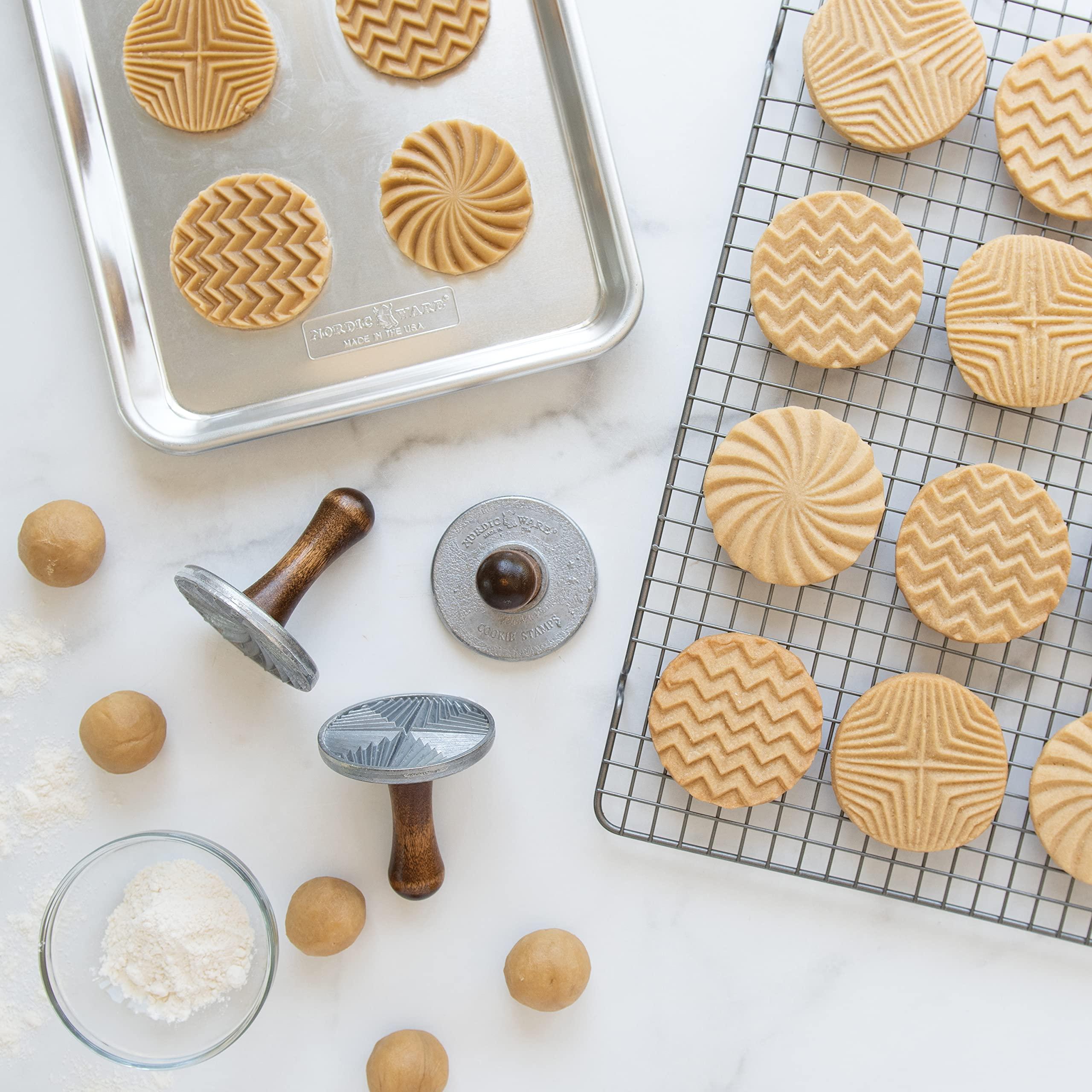 Nordic Ware Nordic Ware Geo Cast Cookie Stamps