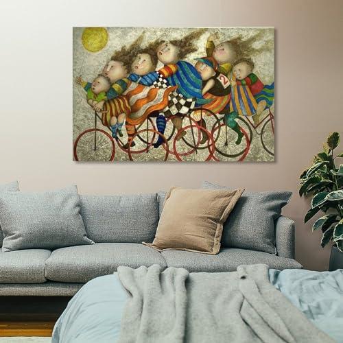 PANER PANER Graciela Rodo Boulanger Prints Paintings Journee A La Campagne Poster Decorative Painting Canvas Wall Art Living Room Posters Bedroom Painting 24x36inch(60x90cm), Unframe-style