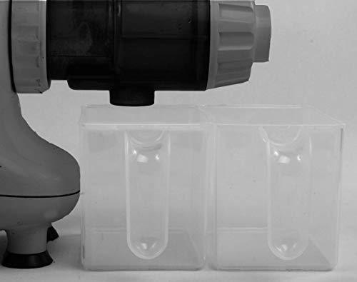 Omega Juicers Juicer Bowl fits Omega 8003, 8004, 8005, 8006, Tribest, Green Star, Solo Star Replacement Horizontal Juice Collection Containers