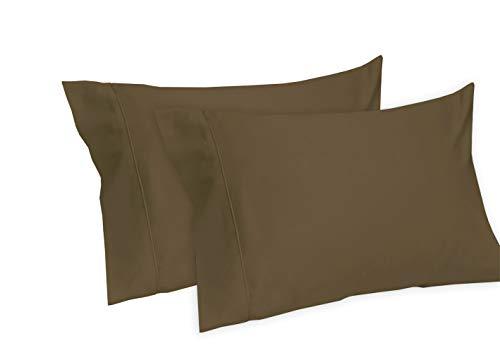 Royal Tradition Solid 600-Thread-Count, 100-Percent Cotton, 22-Inch Super Deep Pocket Queen Bed Sheets Set, Taupe