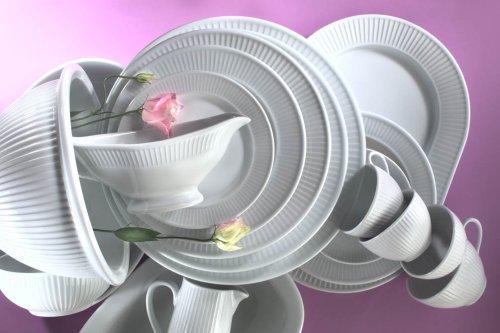 Pillivuyt Pillivuyt Plisse 8-1/2-Inch Soup Plate