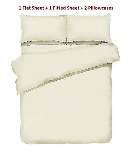 Mr Pandaa 100%-ORGANIC-COTTON | GOTS Certified | 800-Thread-Count-Long-Stapple-Cotton | 4 PCs | Short-Queen - Chocolate| Fits Upto 10-Inch-DEEP-POCKET | Breathable Crisp Cool | Luxury Finish | Sustainable