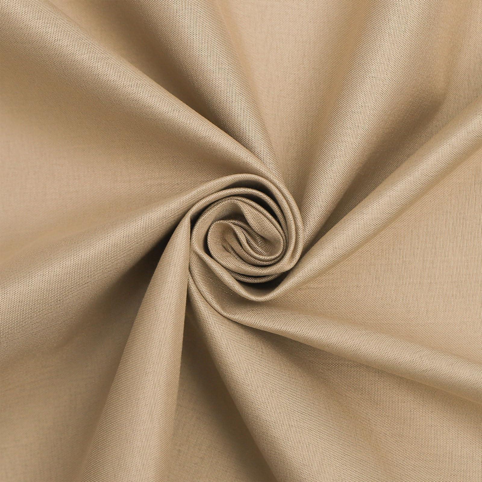 ABBRIGE ABBRIGE Extra Long Blackout Curtains - 72 to 240 Inch Long Total Blackout Tall Curtains - 2 Story Extra Long Window Floor to High Ceiling Drapes for Living Room Bedroom(1 Panel,Beige,52"x72")