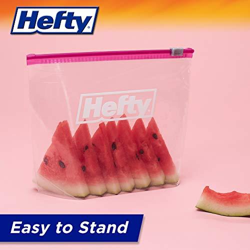 Hefty Hefty Slider Storage Bags, Gallon Size, 30 Count (3 Pack), 90 Total