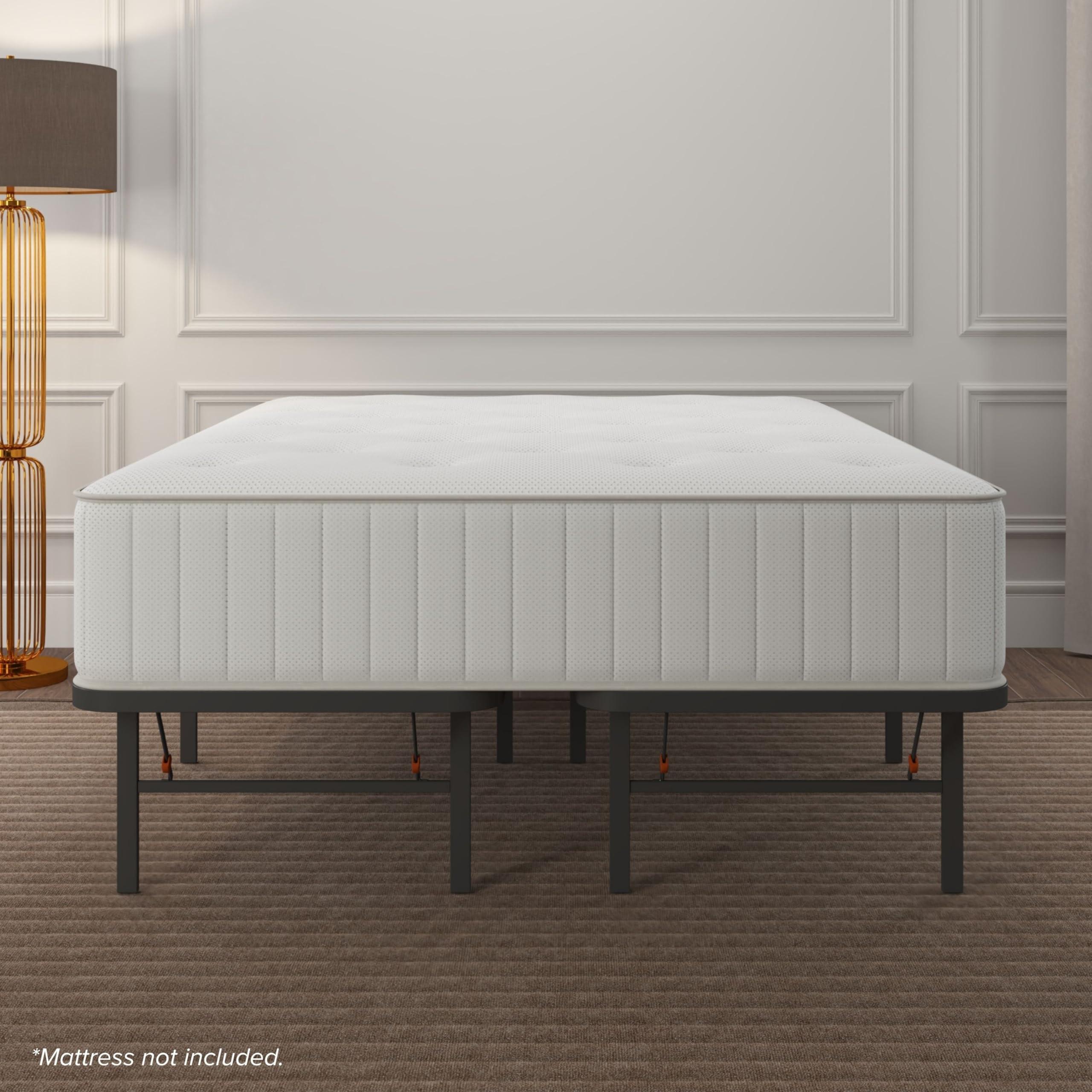 Hollywood Bed Frames Hollywood Bed Frames Bedder Base Platform, Double, Black