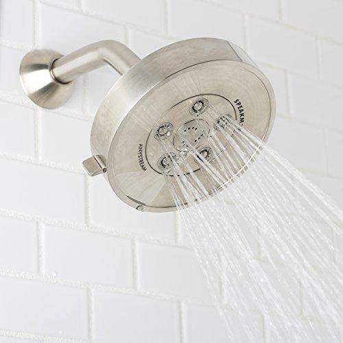 Speakman Speakman S-3010-BN Neo Anystream 3-in-1 Shower Head, Brushed Nickel, 2.5 GPM, 3 Settings - Adjustable Flow and Pressure, Self-Cleaning Plungers
