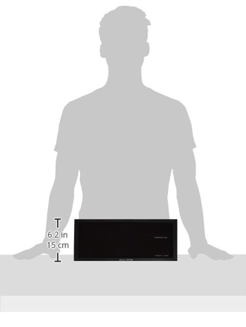 AcuRite AcuRite 75100C 18-Inch Large Led Clock with Indoor Temperature